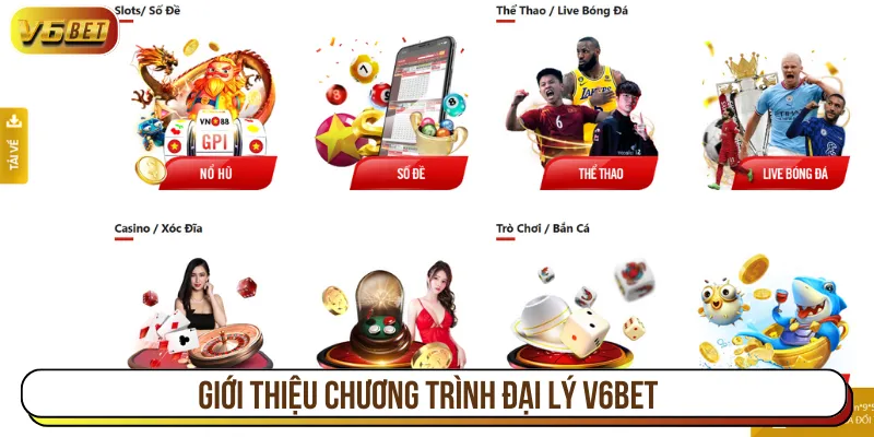 Đại lý V6BET để kiếm thêm thu nhập bền vững cho bạn