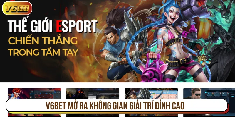 V6BET gây ấn tượng nhờ sân chơi an toàn và đa dạng